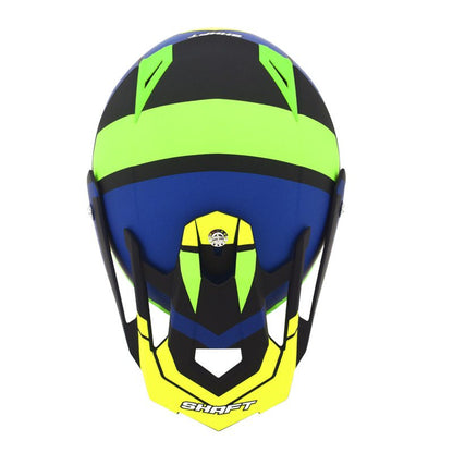 Casco Cross Shaft Mx 33 Raptor Trace Verde