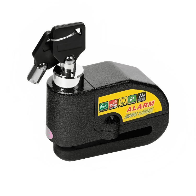 Candado Con Alarma Para Moto Lk
