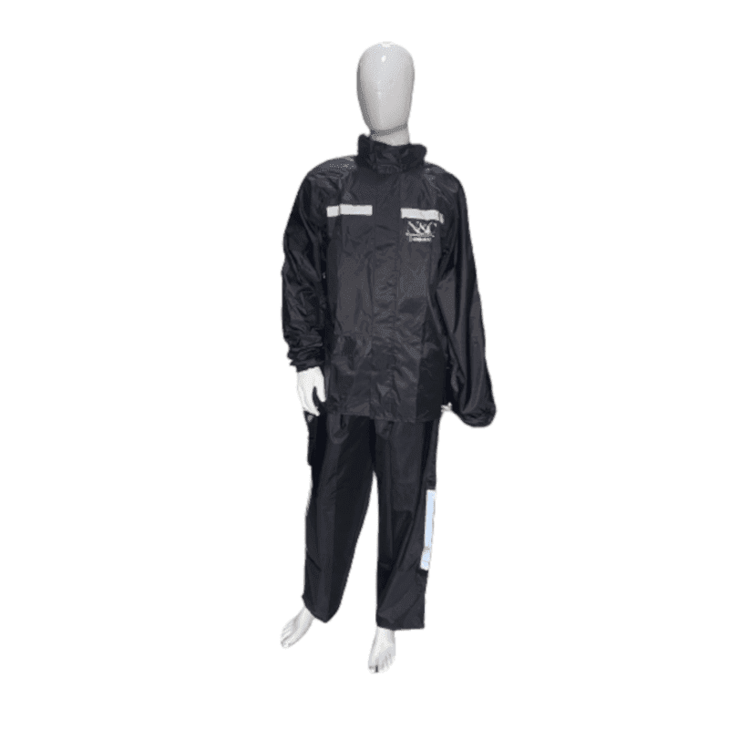 Conjunto Impermeable N&C Negro-Gris I