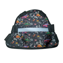 Chaleco Seguridad Niños Bebé Arnés Moto Estampado - CARS-NEGRO