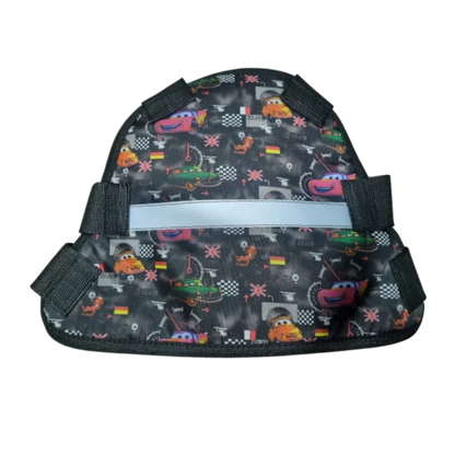 Chaleco Seguridad Niños Bebé Arnés Moto Estampado - CARS