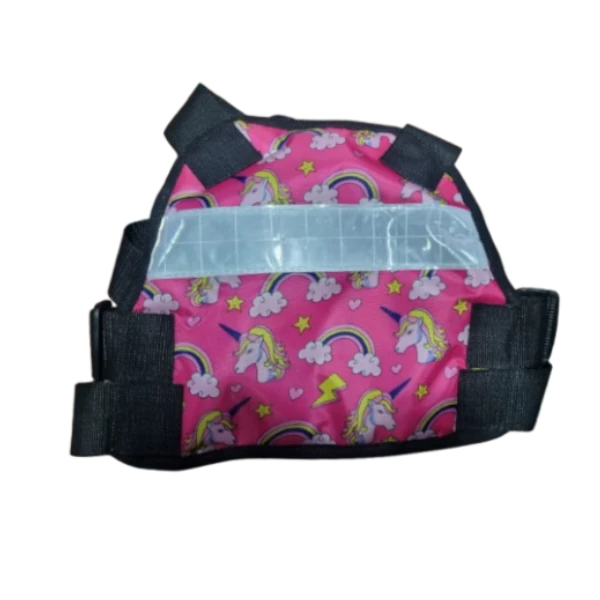 Chaleco Seguridad Niños Bebé Arnés Moto Estampado - UNICORNIOS