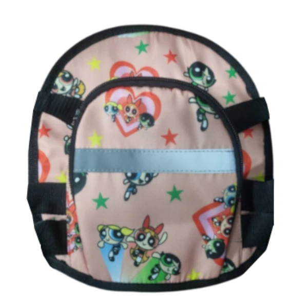 Chaleco Seguridad Niño Bebé Arnés Moto Con Morral