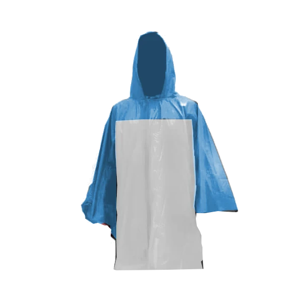Capa Impermeable con Mangas Nacional Colores