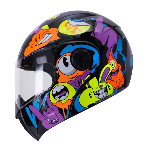 Casco Abatible ICH 3110s Kids Crazy Rain