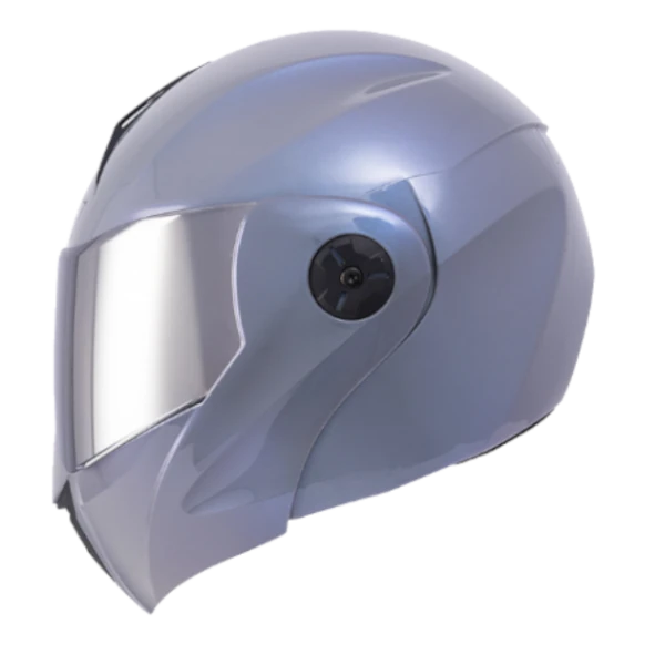 Casco Abatible ICH 3110 Solid Camaleón Azul+VISOR Adicional - Gratis