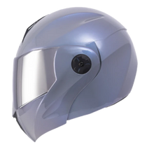 Casco Abatible ICH 3110 Solid Camaleón Azul+VISOR Adicional - Gratis
