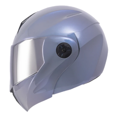 Casco Abatible ICH 3110 Solid Camaleón Azul+VISOR Adicional - Gratis