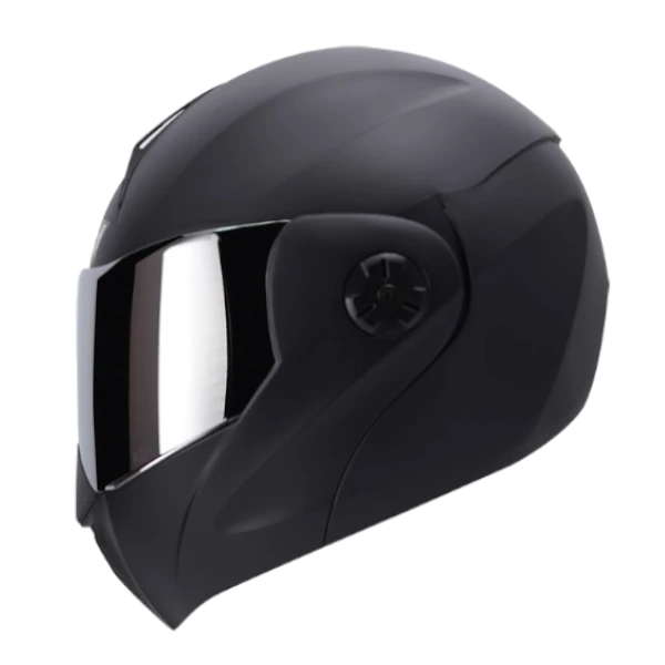 Casco Abatible ICH 3110 Solid Negro +VISOR Adicional Gratis