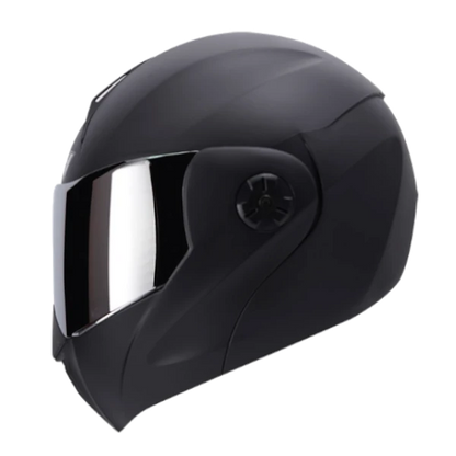 Casco Abatible ICH 3110 Solid Negro +VISOR Adicional Gratis