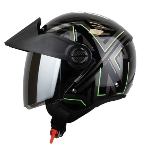 Casco Abierto ICH 102 Edi Rey de Copas Brillo Talla L