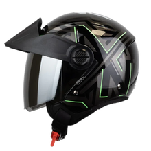 Casco Abierto ICH 102 Edi Rey de Copas Brillo Talla L