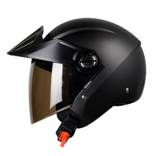 Casco Abierto ICH 102 Solid Negro I.0