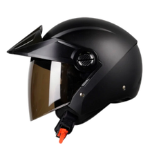 Casco Abierto ICH 102 Solid Negro I.0