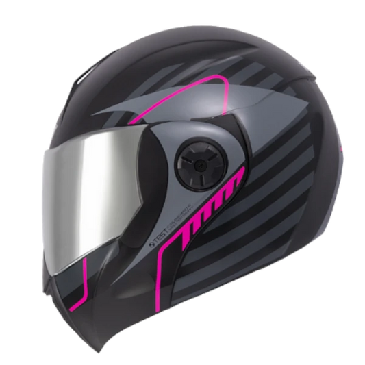 Casco Abatible ICH 3110 Buzz+VISOR Adicional Gratis