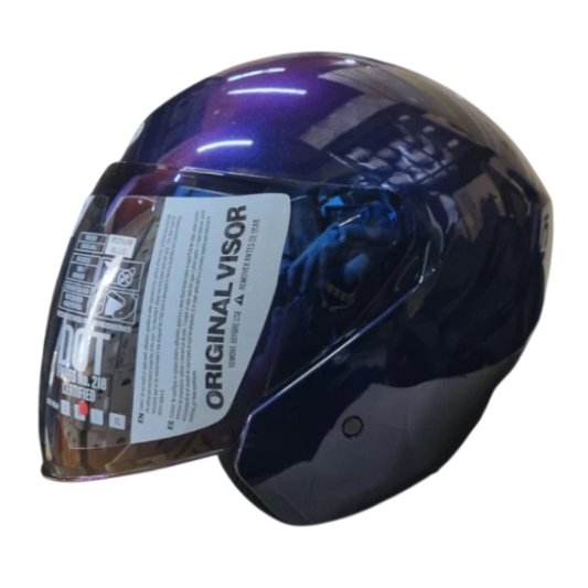Casco Abierto TECH T10 Solid Camaleón