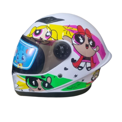 Casco Integral Krm Kids Chicas Super Poderosas