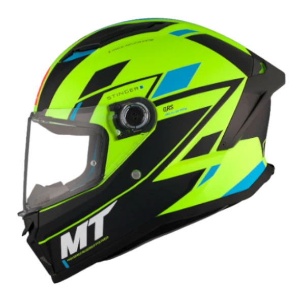 Casco Integral MT Stinger 2 Zivze C3 Fluor