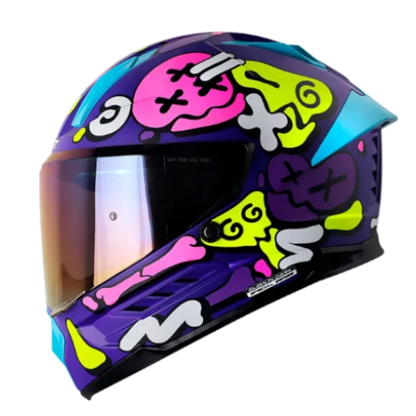 Casco Integral SHAFT 595 Glowing Bones