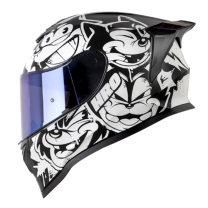 Casco Integral HRO 506 SP Black Cat