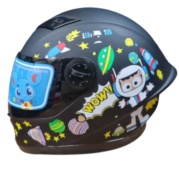 Casco Integral Krm Kids Astronauta