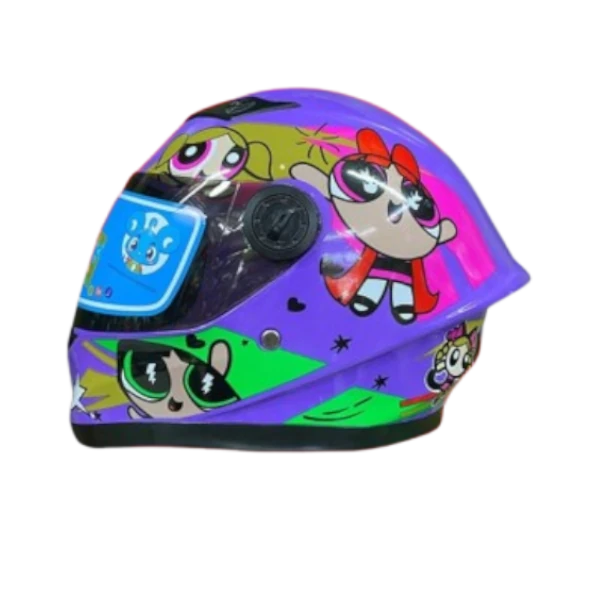 Casco Integral Krm Kids Chicas Super Poderosas