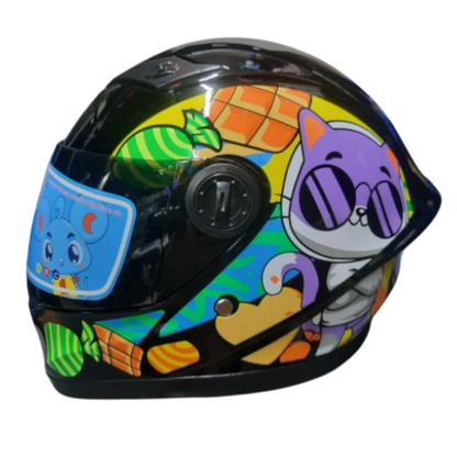 Casco Integral Krm Kids Playa