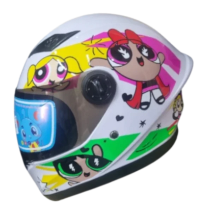 Casco Integral Krm Kids Chicas Super Poderosas