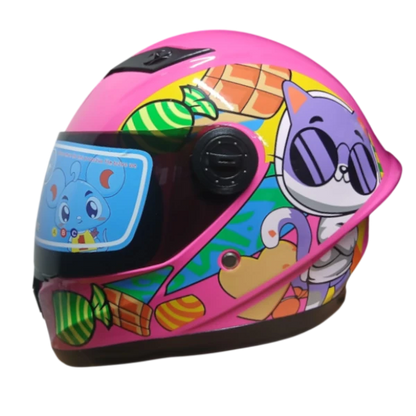 Casco Integral Krm Kids Playa