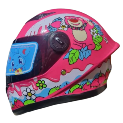 Casco Integral Krm Kids Oso Lotso