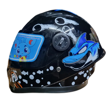 Casco Integral Krm Kids Tiburon