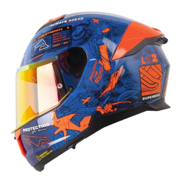Casco Integral Ls2 808 STREAM II Gp