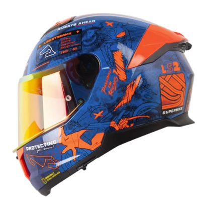 Casco Integral Ls2 808 STREAM II Gp