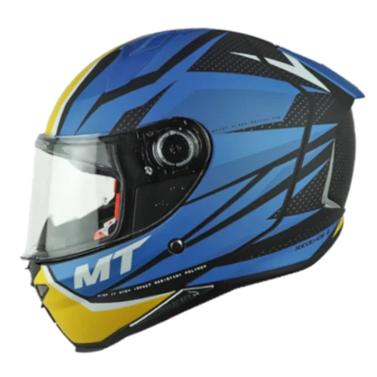 Casco Integral MT Revenge 2 Kley Amarillo