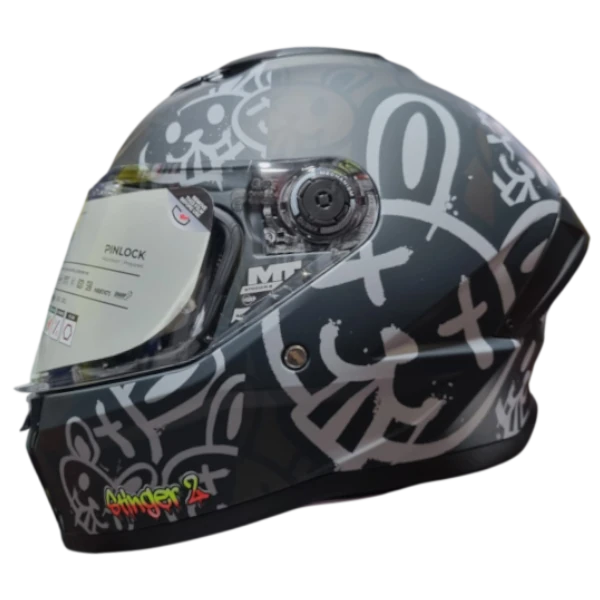 Casco Integral MT Stinger 2 Ram F1 Matt