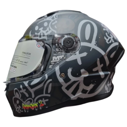 Casco Integral MT Stinger 2 Ram F1 Matt