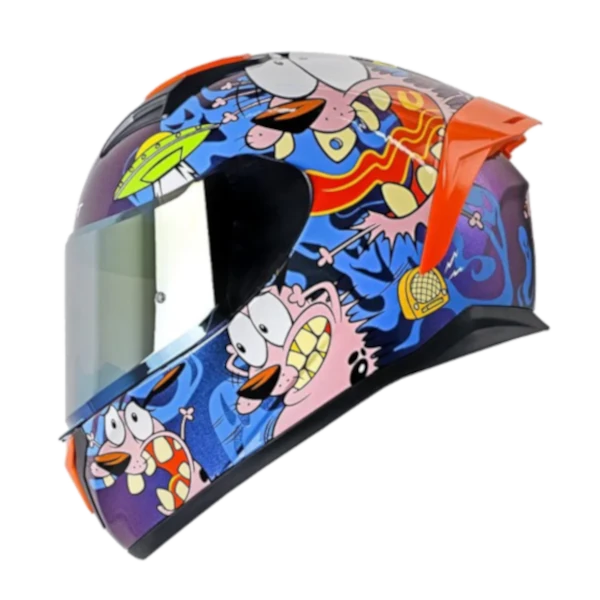 Casco Integral SHAFT 582 SP EVO The Cowardly Dog