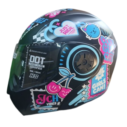 Casco Abatible ICH 3110s Kids Sparkz