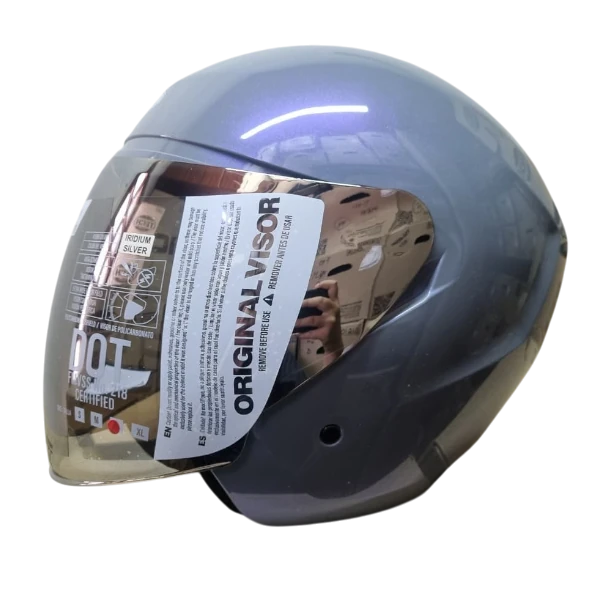 Casco Abierto TECH T10 Solid Camaleón