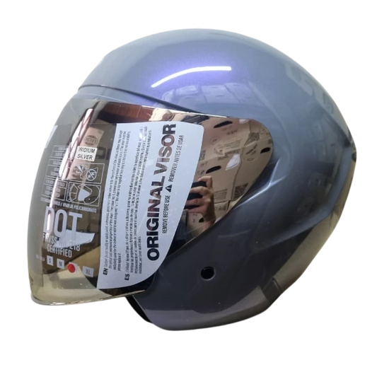 Casco Abierto TECH T10 Solid Camaleón