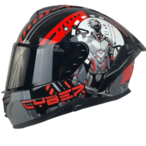 Casco Integral Kov Blaze Cyber Nova+Bluetooth