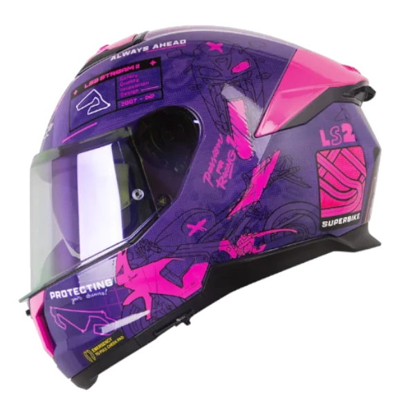 Casco Integral Ls2 808 STREAM II Gp