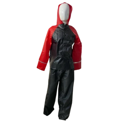Conjunto Impermeable Nacional Rojo