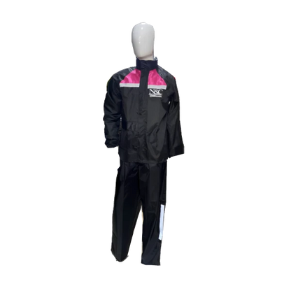 Conjunto Impermeable N&C fucsia