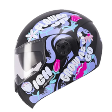 Casco Abatible ICH 3110s Kids Flower Up