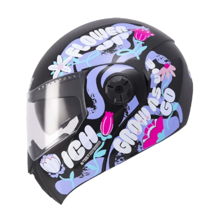 Casco Abatible ICH 3110s Kids Flower Up