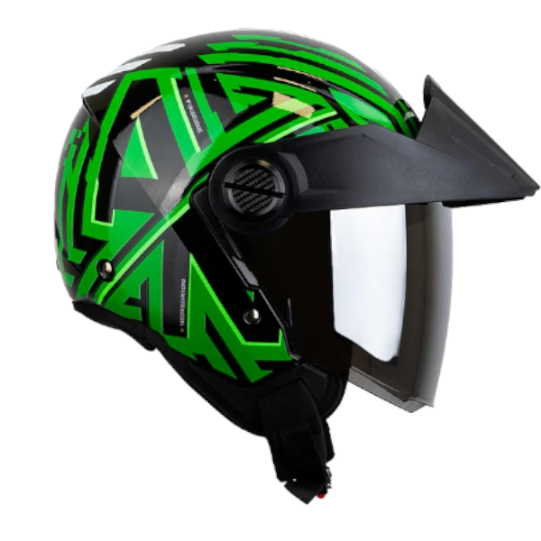 Casco Abierto ICH 102 Edi Rey de Copas Brillo Talla L