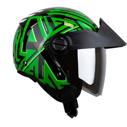 Casco Abierto ICH 102 Edi Rey de Copas Brillo Talla L