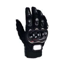 Guante Pro Biker Dedo Largo MCS01 Con Protección Negro