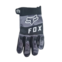 Guante Dedo Largo Fox Gris